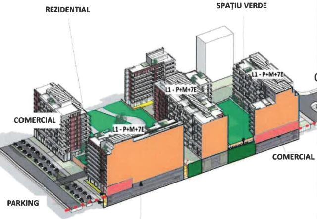 Planurile ansamblului rezidențial cu circa 1.000 de apartamente în care investește Vasile Armenean