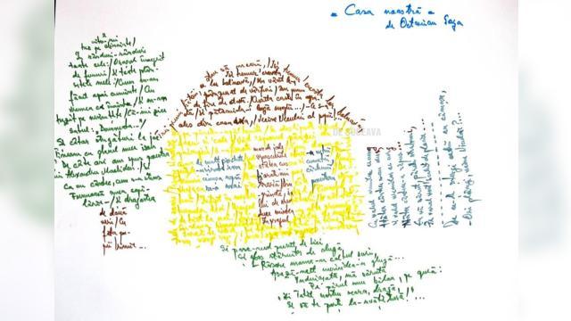 Cuvânt ce (se) poartă frumos, concurs național de caligrame