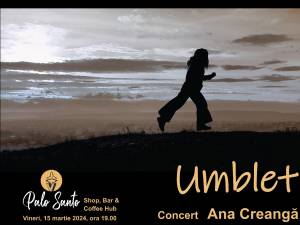 Ana Creangă va susține concertul „Umblet”, vineri, la Suceava