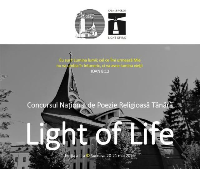 Concursul Național de Poezie Religioasă Tânără „Light of Life”, ediția a II-a