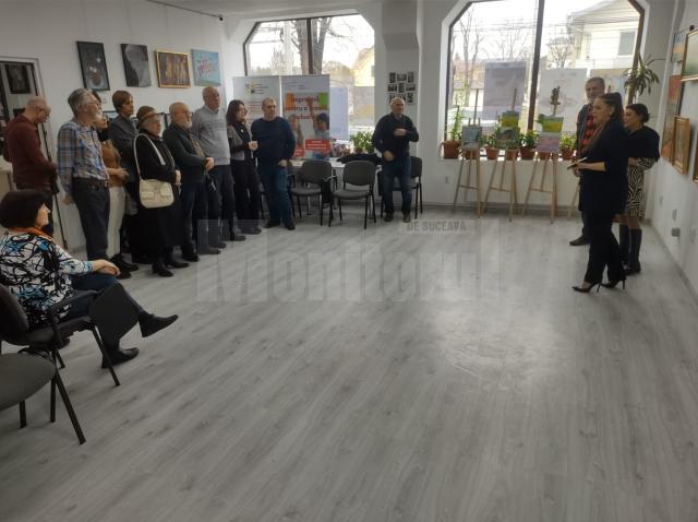 vernisajul expoziției de pictură „Ecouri din Atelier”