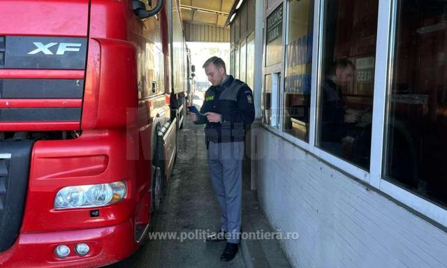 Control în Punctul de Trecere a Frontierei (PTF) Siret