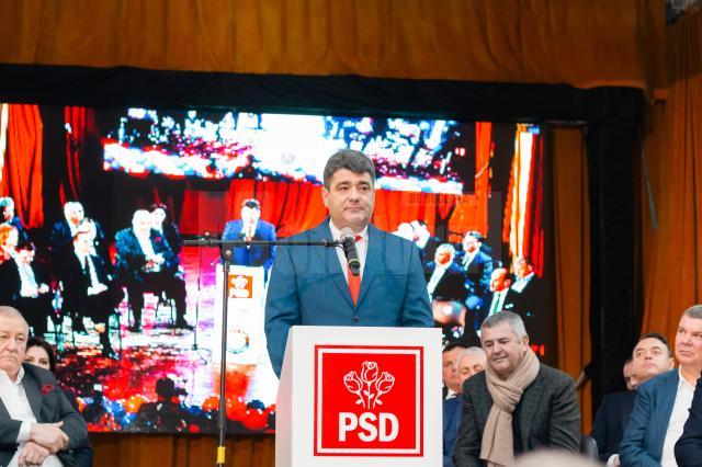 Susținere puternică în PSD pentru candidatul la Primăria Vatra Dornei, Gheorghe Apetrii