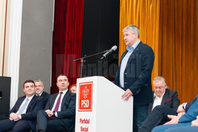 Susținere puternică în PSD pentru candidatul la Primăria Vatra Dornei, Gheorghe Apetrii