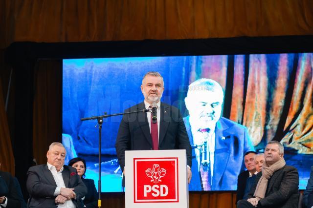 Susținere puternică în PSD pentru candidatul la Primăria Vatra Dornei, Gheorghe Apetrii