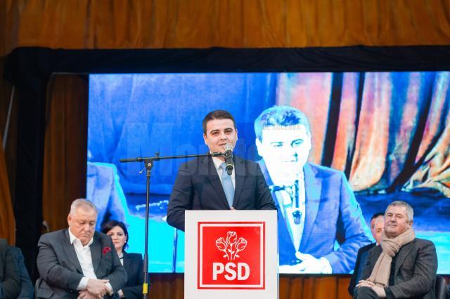 Susținere puternică în PSD pentru candidatul la Primăria Vatra Dornei, Gheorghe Apetrii