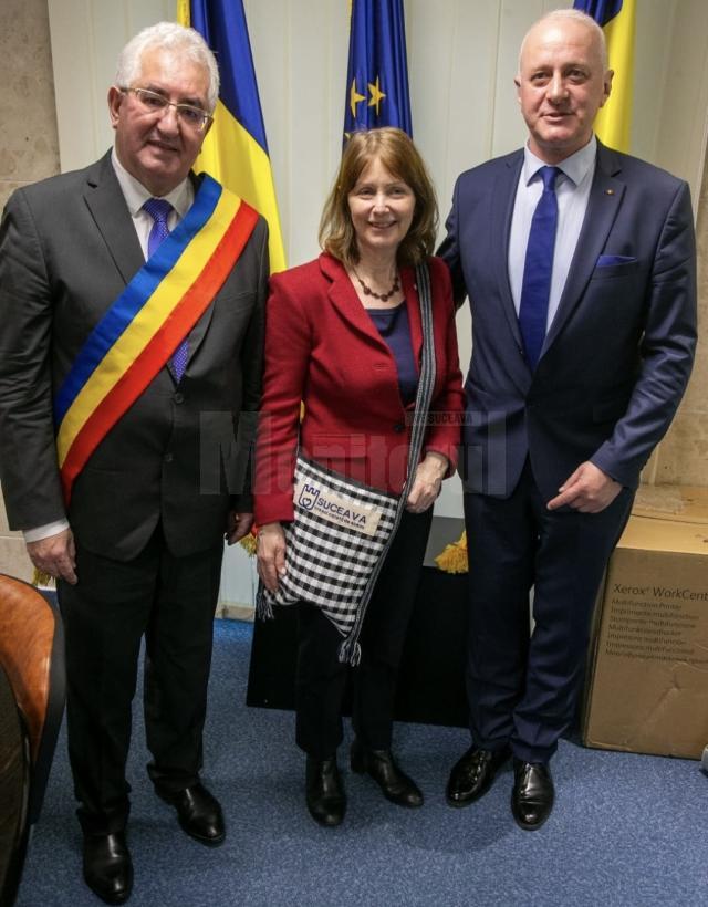 Ambasadoarea SUA în România s-a aflat în Suceava în prima sa vizită oficială în acest județ