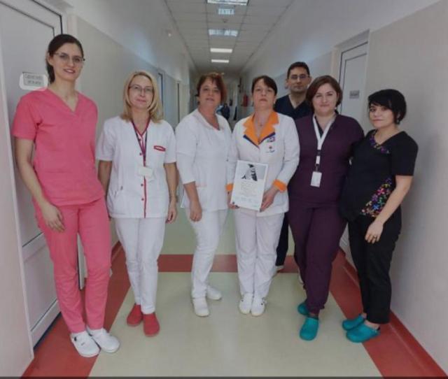 Echipa de medici radiologi intervenționiști și neurologi de la Spitalul Clinic de Urgență „Sfântul Ioan cel Nou” din Suceava