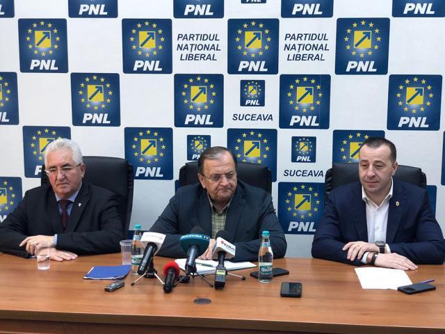 Conferința de presă a PNL