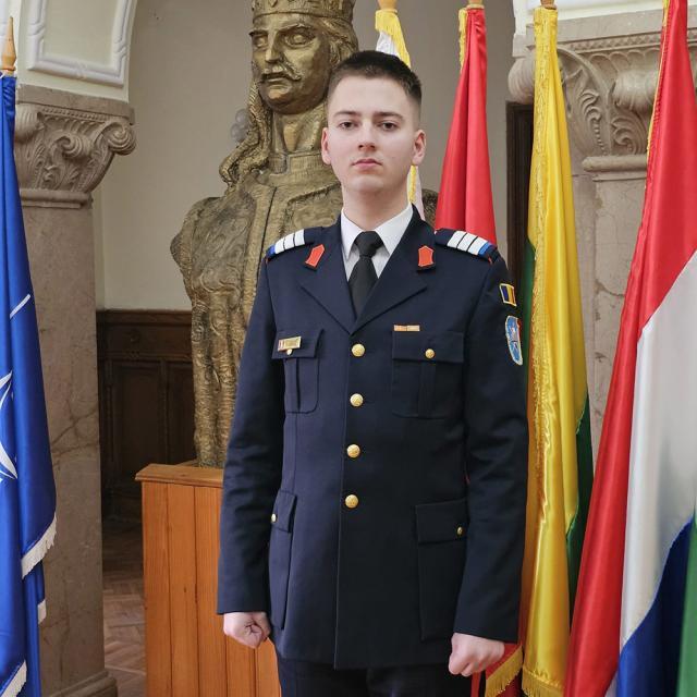 Cosmin Dumitru Vișovan, de la Colegiul Militar „Ștefan cel Mare” Câmpulung