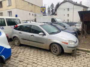 Autoturismul folosit la furturile de butelii