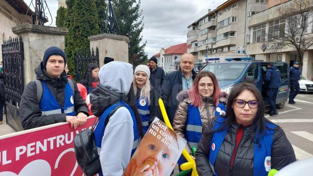 „Marșul pentru Viață”, în municipiul Suceava