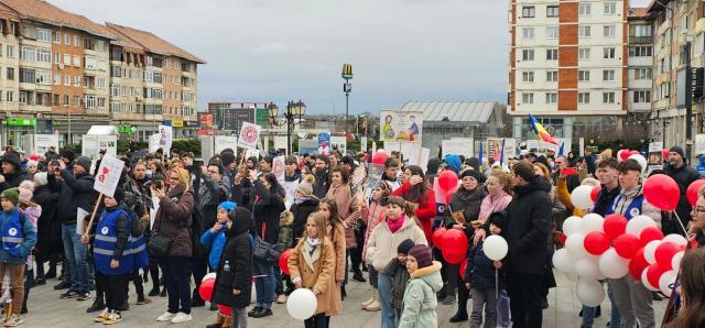 „Marșul pentru Viață”, în municipiul Suceava