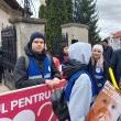 Aproximativ 1.500 de oameni au participat, duminică, la „Marșul pentru Viață”, în municipiul Suceava