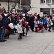 Aproximativ 1.500 de oameni au participat, duminică, la „Marșul pentru Viață”, în municipiul Suceava