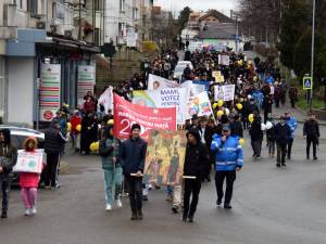 „Marșul pentru viață” s-a desfășurat și la Fălticeni