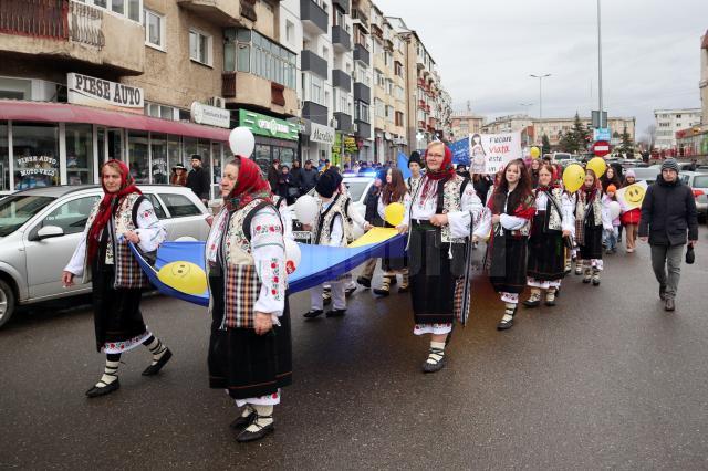 „Marșul pentru viață” s-a desfășurat și la Fălticeni