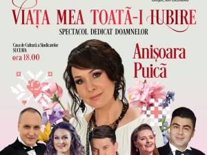 „Viața mea toată-i iubire”, concert extraordinar cu Orchestra Populară „Rapsozii Botoșanilor -  Ioan Cobâlă” pe scena suceveană