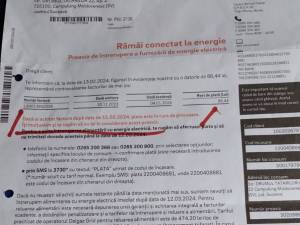 Preaviz pentru deconectarea de la electricitate dat la Câmpulung Moldovenesc