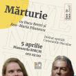 „Mărturie” cu Ducu Bertzi și Ana-Maria Păunescu, la Biblioteca Municipală Câmpulung ...