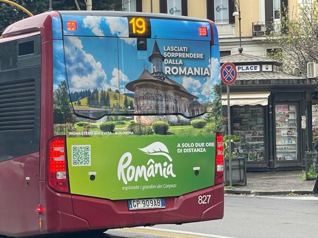 Bucovina, prin Mănăstirea Sucevița, este promovată ca destinație turistică în Italia, în Roma și Milano
