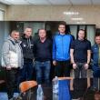 Lucian Harșovschi a purtat miercuri discuții, la sediul Primăriei, cu reprezentanții mai multor echipe de fotbal pentru copii - pepinieră pentru o viitoare echipă de Liga a II-a