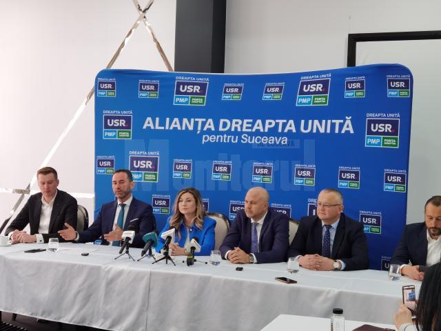 Lansarea candidaturilor Alianței Dreapta Unita pentru Suceava
