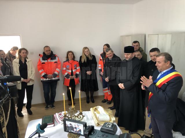 Inaugurarea și sfințirea sediului substației SAJ de la Liteni a avut loc joi