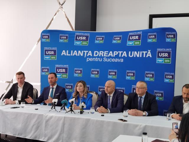 Lansarea candidaturilor Alianței Dreapta Unita Suceava (USR – PMP - Forța Dreptei)