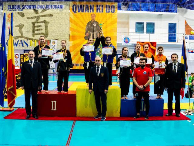 Sportivii din Fălticeni au obţinut 20 de medalii la Campionatul Național de Qwan Ki Do