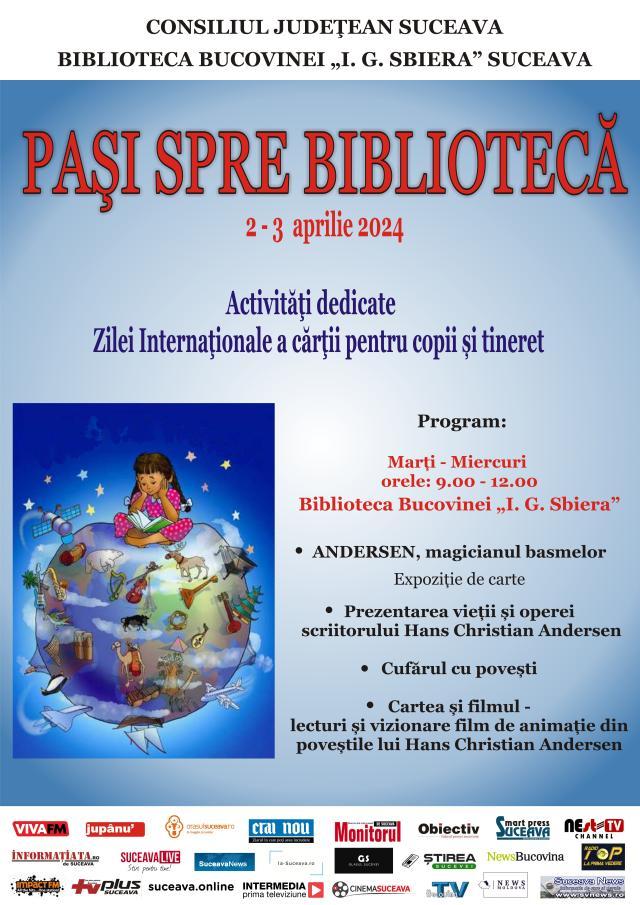 Activități dedicate Zilei internaționale a cărții pentru copii și tineret, la Biblioteca Bucovinei