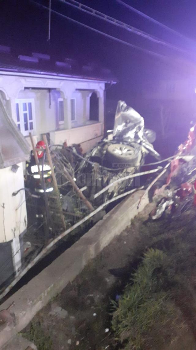 Imagini de coșmar la locul accidentului