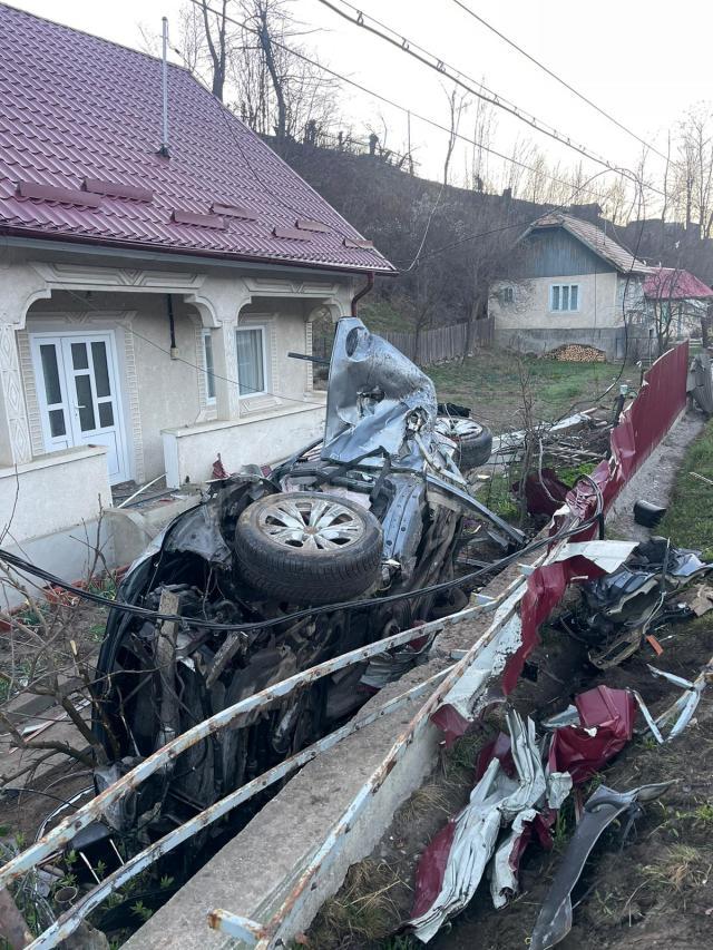 Imagini de coșmar la locul accidentului