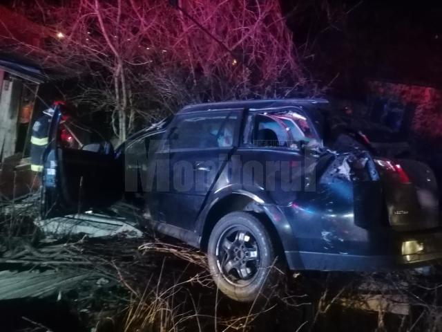 Accidentul rutier care s-a produs la ieșirea din municipiul Fălticeni spre Preutești, în zona Șoldănești