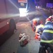 Accidentul rutier care s-a produs la ieșirea din municipiul Fălticeni spre Preutești, în zona Șoldănești