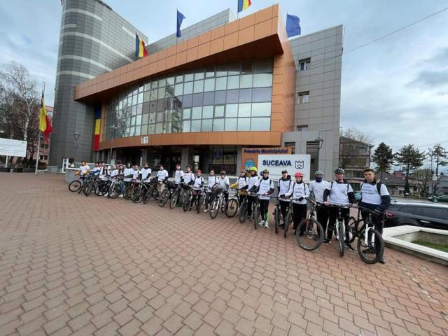 A cincea ediție a Marșului pentru Viață pe biciclete al tinerilor ATOS