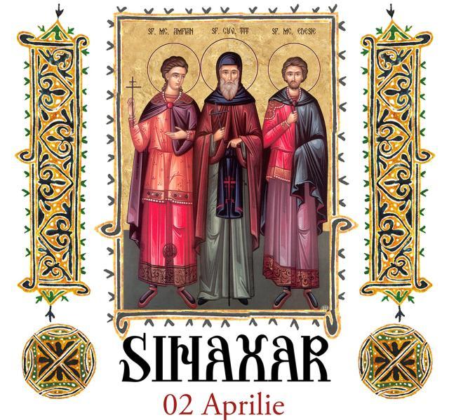 Sinaxar 02 aprilie