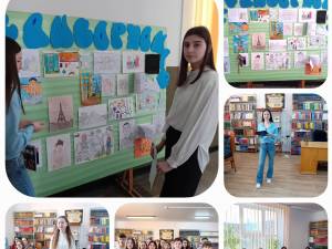 Elevi ai liceului din Siret și ai Școlii Nr. 1 Suceava au celebrat „Les Couleurs de la Francophonie”
