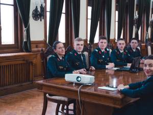 Clasare pe podium la un concurs internațional pentru elevi ai Colegiului Militar FOTO Mihai Trofin