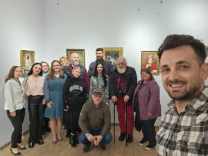 Artista Adina Cimpoeș din Vatra Dornei a expus la Galeria „Valer Suciu” din Turda