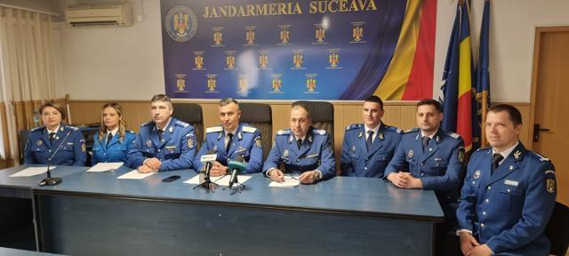 Echipa care se ocupa de proiectul privind eficientizarea și modernizarea noului sediu al Jandarmeriei Suceava
