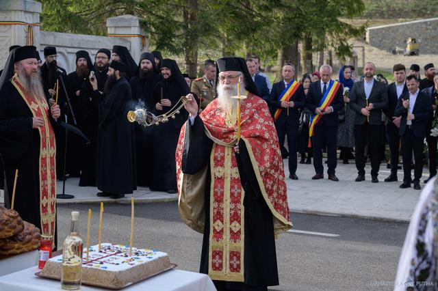 Comemorarea românilor uciși în Masacrul de la Fântâna Albă, 1 aprilie 2024, Mănăstirea Putna