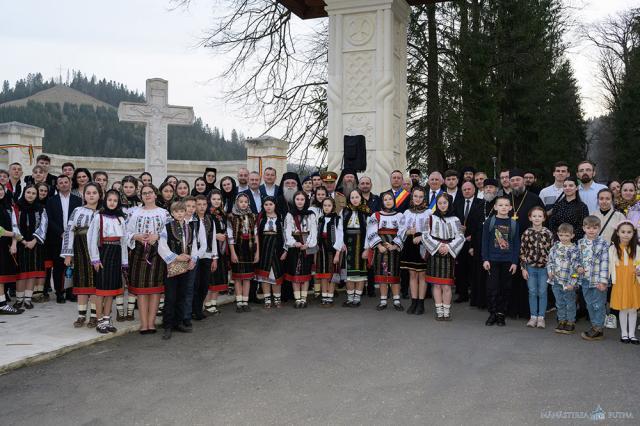 Comemorarea românilor uciși în Masacrul de la Fântâna Albă, 1 aprilie 2024, Mănăstirea Putna