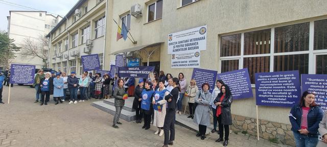 Primul protest a fost joi, de la ora 10