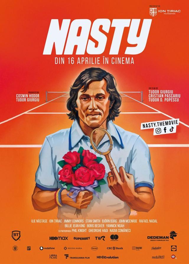 Documentarul despre Ilie Năstase, „NASTY”, va fi lansat, în prezența echipei, la Centrul Cultural Gura Humorului