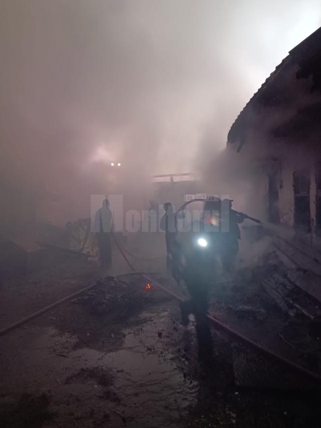 Incendiu la Milișăuți