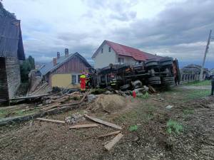 Dezastrul provocat de vehiculul greu