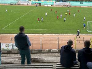 Cu micii fotbaliști pe stadionul Areni