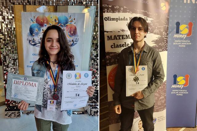 Cele mai bune rezultate au fost obținute de către elevii Miriam Ignat și Paul Burcă