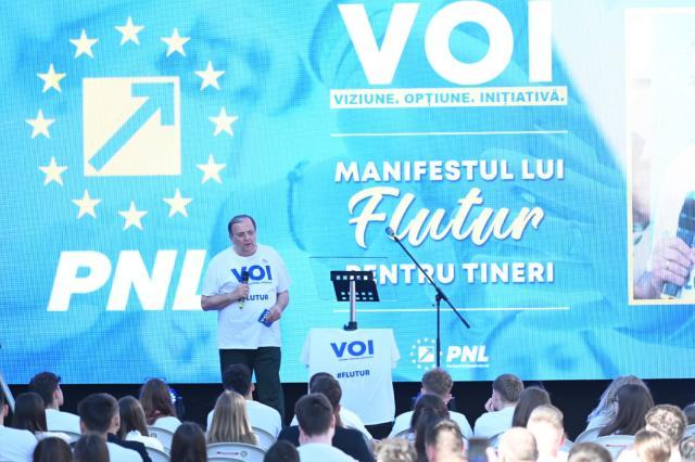 Liderul PNL Suceava, Gheorghe Flutur, a lansat „Manifestul pentru tineri. VOI – Viziune. Opțiune. Inițiativă”